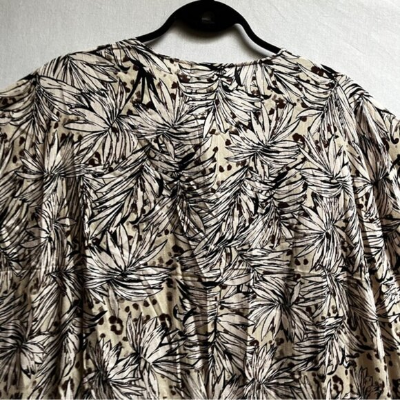 NWT Steve Madden Floral Kimono Maxi Duster One Size - Picture 5 of 8